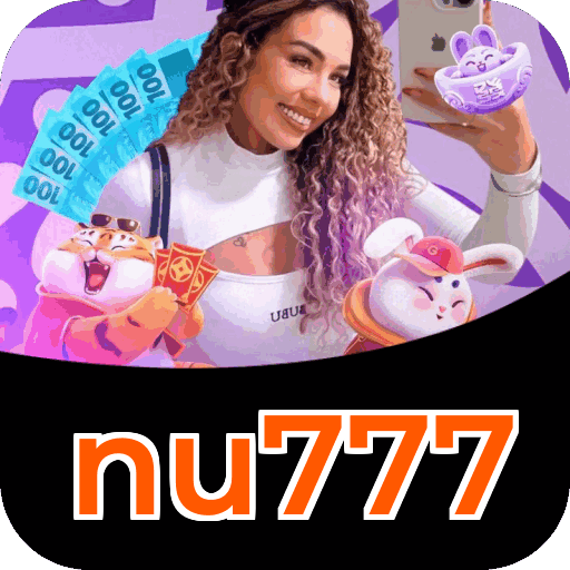 Interface do aplicativo nu777 mostrando jogos disponíveis no iOS e Android